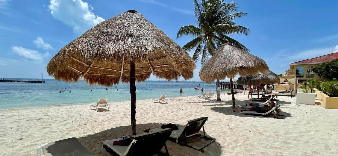 Caribbean Apartment Канкун Экстерьер фото