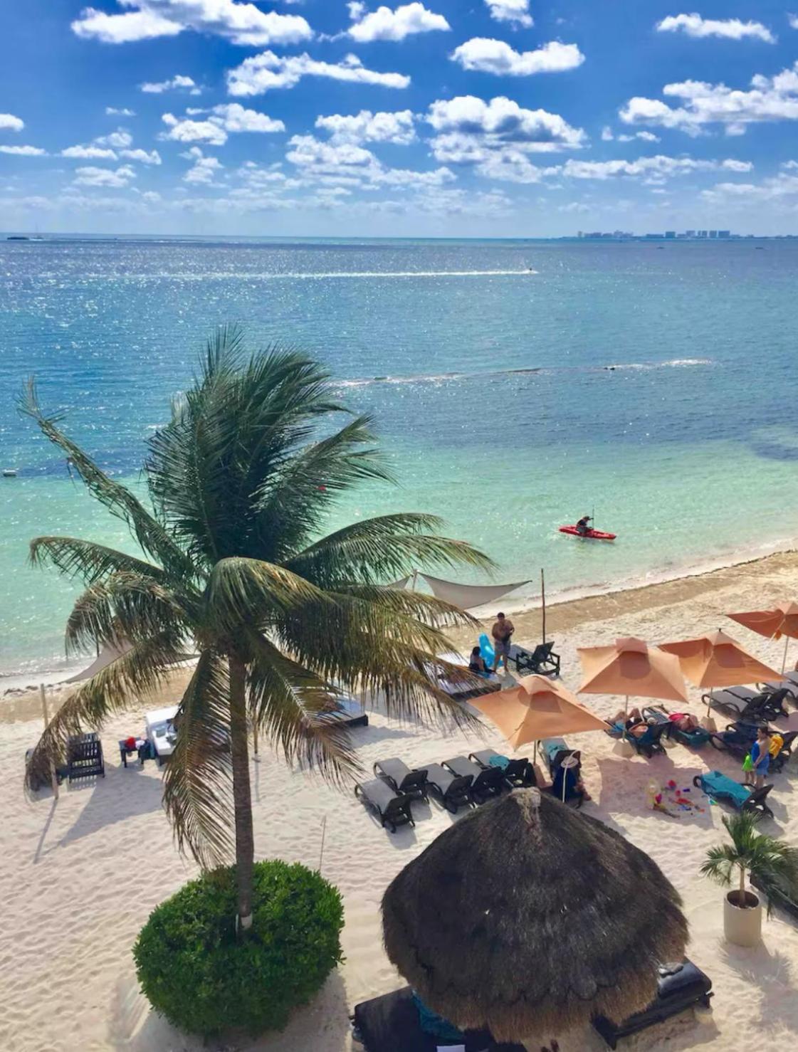 Caribbean Apartment Канкун Экстерьер фото